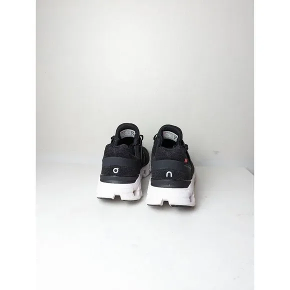 On Running Black and White Athletic Shoes - Picture 5 of 10